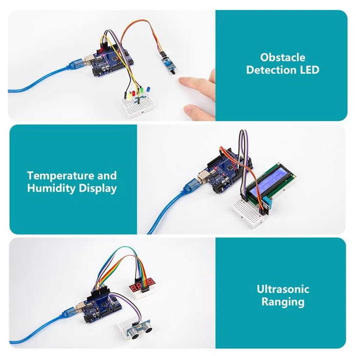 KUONGSHUN Sensor Module Starter Kit With Tutorial For Arduino Uno
