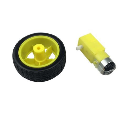 מנוע גלגל רובוט חכם לרכב סט